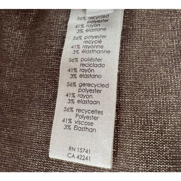 PJ Salvage Borrowed from the Boys Knit Pajama Shorts sz M Cocoa Brown RZBBS NWT - Picture 4 of 5